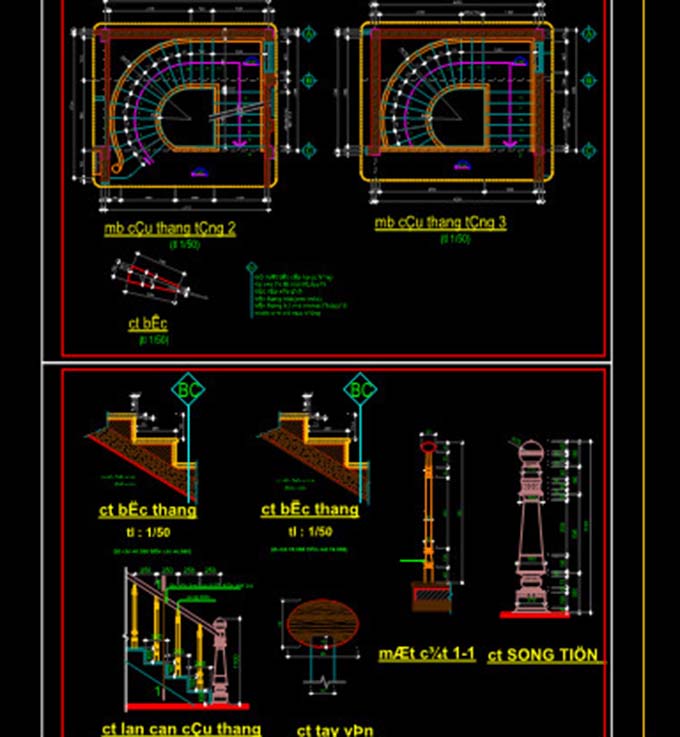 File cad lan can sắt