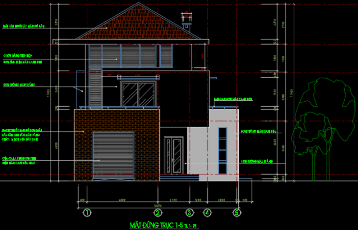 Mẫu biệt thự 3 tầng đẹp