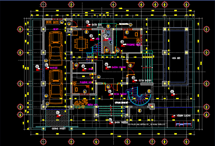 Biệt thự hiện đại 15x18m