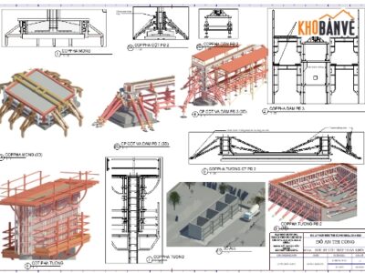 bản vẽ dầm bản,bản vẽ biện pháp,bản vẽ revit,bản vẽ thiết kế,bản thiết kế