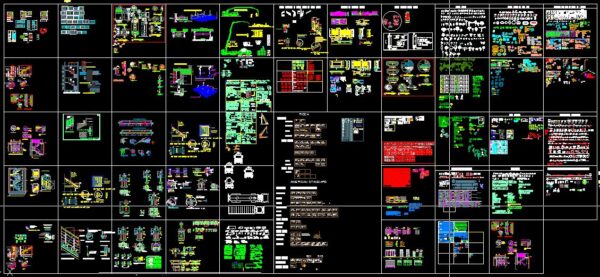 Thư viện autocad đầy đủ từ kiến trúc đến thi công