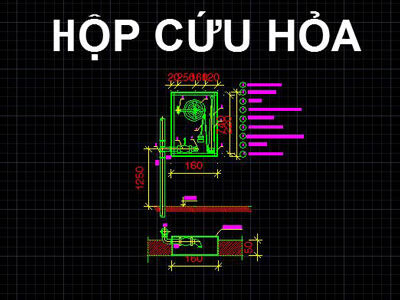 Bộ thư viện Autocad  ngành môi trường