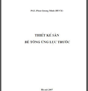 Thiết kế Sàn BT ứng lực trước - Phan Quang Minh