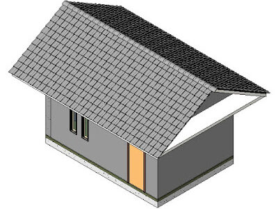 Tổng hợp các mẫu công trình trên phần mềm revit – MẪU 12