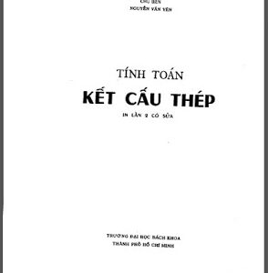 Tính toán kết cấu thép - Nguyễn Văn Yên