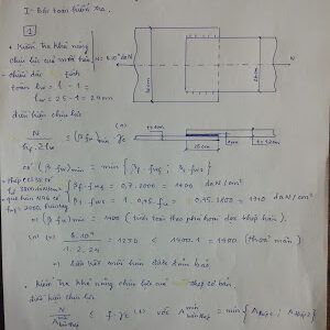 Bài tập - lời giải - Kết cấu thép 1