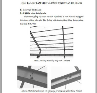 Đề tài nghiên cứu Hệ giằng trong kết cấu thép