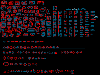 Thư viện autocad giường ngủ