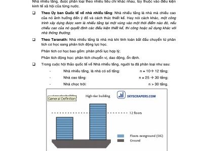 Kết cấu nhà nhiều tầng