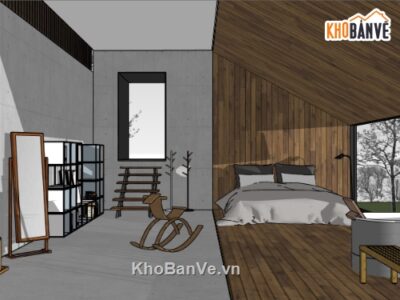 mẫu phòng đẹp,file sketchup phòng ngủ,mẫu phòng ngủ